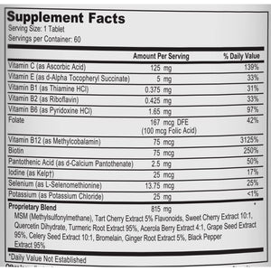 Uric Acid Support Dietary Supplement – Tart Cherry, Celery Extract, Turmeric & Quercetin – Joint Comfort Supplement with Antioxidant Support – 60 Vegetarian Tablets