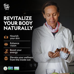 First Light Farms Grass-Fed Beef Liver Capsules | Nutrient-Dense Whole Food Nutrition, Freeze-Dried, Grassfed & Certified Humane | 180 Capsules for Energy, Immunity, and Overall Wellness