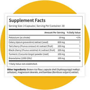 Pattern Wellness Uric Acid Support Supplement – Supports Uric Acid Balance & Joint Wellness – Herbal Formula – 3Rd Party Lab Tested – 60 Veggie Capsules
