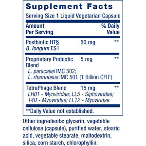 Life Extension FLORASSIST® Probiotic GI with Phage Technology, Digestive Health Supplement, Microbiome Balance, Gut Health, Gluten Free, Vegetarian, 30 Capsules