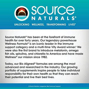 Source Naturals Sleep Science Nightrest with Melatonin - Bioaligned Multinutrient & Herb Complex, for Rest & Relaxation Support* - 100 Tablets