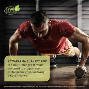 Irwin Naturals Keto-Karma Burn Fat Red 72 Sgels