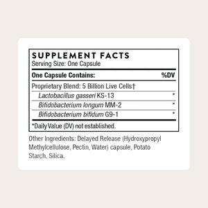 THORNE - Floramend Prime Probiotic - Shelf Stable Probiotic Blend - Gut Health Supplement to Aid Weight Management & Support Digestive Health* - 30 Servings