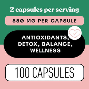 Complete Natural Products Organic Hibiscus Capsules, 550Mg, 100Ct, Plant-Based, Organic Flower Powder for Antioxidant & Digestive Support, Vegan & Non-Gmo