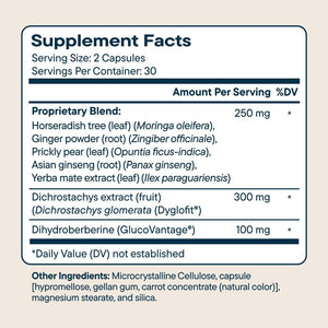 Santo Remedio Berberine, Dietary Supplement, Vegetarian, No Added Sugar, 60 Capsules, 30 Servings.