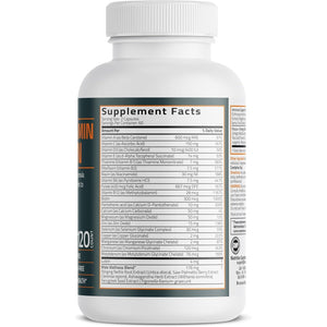 Bronson Multivitamin for Men All-In-One Daily Coverage Formula Key Vitamins, Minerals & Herbs to Support Men'S Health, 120 Capsules