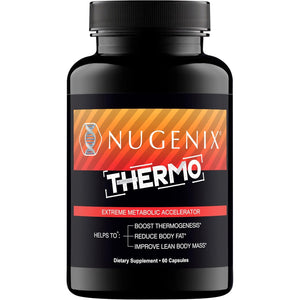 Nugenix Thermo - Thermogenic Fat Burner Supplement Pills for Men, Extreme Metabolic Accelerator, 60 Count