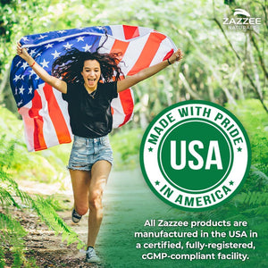Zazzee Extra Strength 1,3/1,6 Beta Glucans, 1000 Mg, 100% Concentrated, 90 Vegan Capsules, Supports a Healthy Immune System, 100% Vegetarian, All-Natural and Non-Gmo