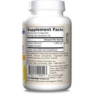 Jarrow Formulas® Type II Collagen Complex 1000 Mg Supplements, Supports Skin and Joint Health, 60 Capsules, 30 Day Supply