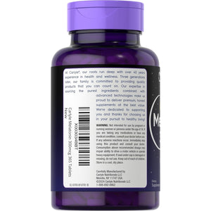Carlyle Melatonin 300 Mcg | 365 Tablets | Low Dose | Vegetarian, Non-Gmo, Gluten Free