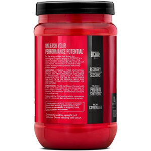 BSN Amino X Muscle Recovery & Endurance Powder, Bcaas, 10 Grams of Amino Acids, Keto Friendly, Caffeine-Free, Support Endurance, Zero Sugar, Fruit Punch, 30 Servings, 15.34 Ounce (Packaging May Vary)