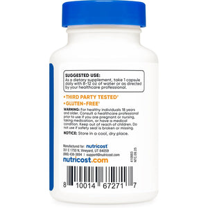 Nutricost Melatonin 3Mg, 240 Tablets - 3Mg per Serving, Non-Gmo, Gluten Free
