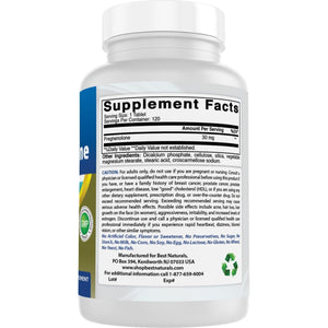 Best Naturals Pregnenolone 30 Mg Tablets, 120 Count
