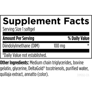 Designs for Health Dim-Evail - 100Mg DIM Supplement Enhanced Absorption Diindolylmethane - Supports Healthy Estrogen Metabolism & Women'S Health - Non-Gmo & Soy-Free (120 Softgels)