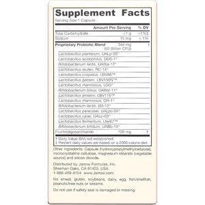 Jarrow Formulas Fem-Dophilus Vaginal & Digestive Probiotic 50 Billion CFU, 9 Clinically-Studied Strains, for Vaginal Flora & Yeast Balance, Urinary Tract, Digestive, & Immune Support, 30 Capsules