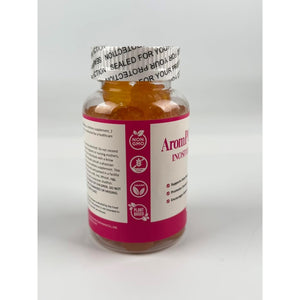 Arompcoslife Inositol Gummies for Women, 60 Count, Myo-Inositol Supplement with Folate & Vitamins B6 & B12, Supports Daily Wellness, Orange Flavor