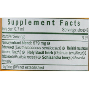 Herb Pharm Stress Manager: Adaptogenic Stress Support Tincture, Rhodiola Rosea, Holy Basil Extract, Reishi Mushroom Extract, Adrenal Function Support, Optimal Energy, Vegan, Non-Gmo, 1 Oz*