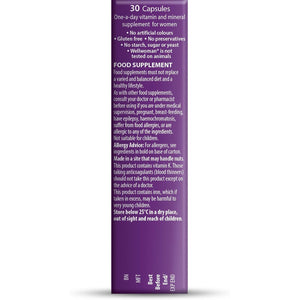 Wellwoman Vitabiotics Advanced Vitamin & Mineral Formula with Evening Primrose & Starflower Oils 30 Capsules