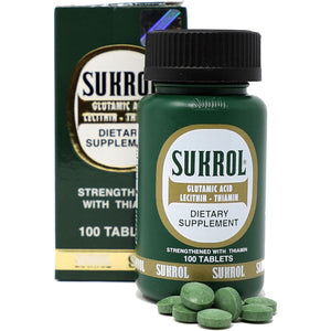 Sukrol, Vitamin, Improve Healthy Brain Function, 100 Tablets, Bottle