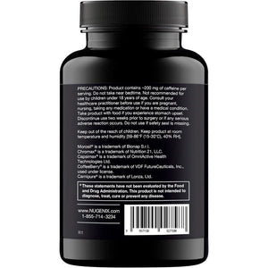Nugenix Thermo - Thermogenic Fat Burner Supplement Pills for Men, Extreme Metabolic Accelerator, 60 Count
