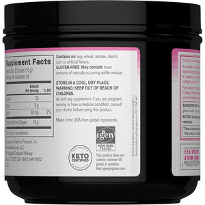 Neocell Grassfed Collagen Peptides Powder | 14 Oz | Unflavored | for Women and Men | Hair, Skin, & Nails