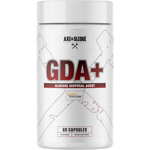 Axe & Sledge GDA+ Glucose Disposal Agent | Supports Nutrient Absorption, Stable Blood Glucose, and Muscle Glycogen Replenishment | 30 Servings