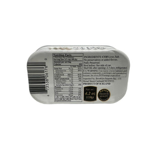 Belveder Wild Cod Liver 120G Can from Iceland (6 - PACK)