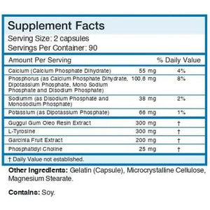 Absolute Nutrition Thyroid T-3 Radical Metabolic Booster, Energy & Focus Unflavored Thyroid Support Formula Capsules, Natural Metabolism Booster, Support Healthy Thyroid Function, 180 Capsules