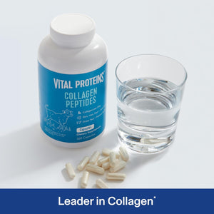 Vital Proteins Collagen Peptides Capsules for Women, Collagen Supplement 360 Capsules