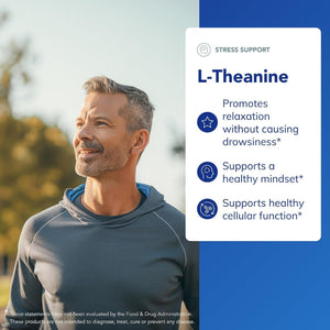 Pure Encapsulations L-Theanine - Amino Acid Supplement to Support Relaxation, Stress & Nervous System - 60 Capsules