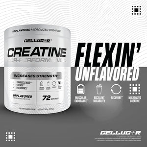 Cellucor Cor-Performance Creatine Monohydrate for Strength and Muscle Growth, 72 Servings
