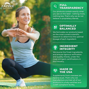 Zazzee USDA Organic Moringa Leaf 20:1 Extract, 180 Vegan Capsules, 3 Month Supply, Certified Kosher, Moringa Oleifera, Antioxidant, Immune & Cellular Support, Superfood Supplement, Made in the USA