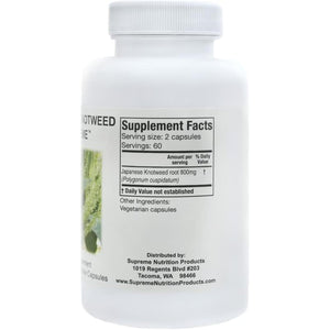 Supreme Nutrition Japanese Knotweed Supreme, 120 Pure Polygonum Cuspidatum Vegetarian Capsules