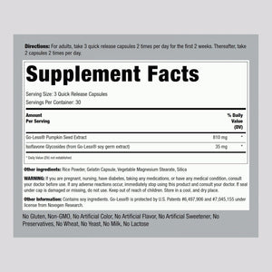 Piping Rock Bladder Control Pills for Women and Men | 90 Capsules | Maximum Strength Formula | Pumpkin Seed Extract | Non-Gmo, Gluten Free Supplement