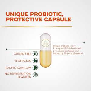 Align Probiotic, Pro Formula, Probiotics for Women and Men, Probiotics for Digestive Health, Men and Womens Probiotic Capsules Help Relieve Occasional Bloating & Gas*, 63 Capsules