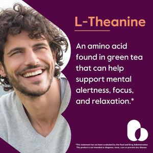 BESTVITE L-Theanine 200Mg (120 Vegetarian Capsules) - No Stearates - Vegan - Non GMO - Gluten Free