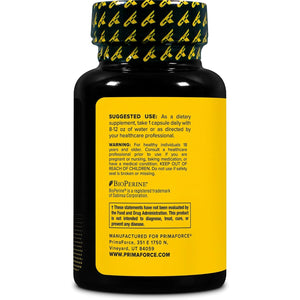 Primaforce DIM Supplement (Diindolylmethane) 300Mg, 60 Vegetarian Capsules - with Bioperine Black Pepper Extract for Enhanced Absorption, GMO Free, Gluten Free
