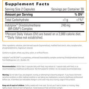 Integrative Therapeutics Indolplex – 240Mg Bioavailable DIM for Hormone Balance Support* - Supports Estrogen Metabolism* - Gluten-Free & Dairy-Free - 60 Capsules (30 Servings)