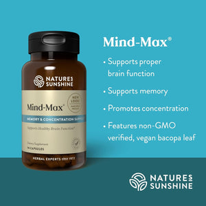 Nature'S Sunshine Mind-Max 90 Capsules
