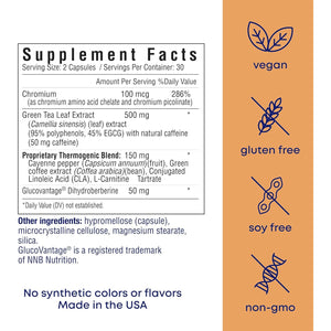 Her Own Boost, Helps Boost Energy, Supports Metabolism, Proprietary Thermogenic Blend, Green Tea Leaf Extract, Gluten and Soy Free, Vegan, 60 Capsules, 30 Servings, Small, Multi