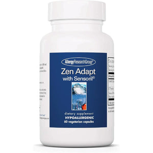 ARG Zen Adapt - 200 Mg L-Theanine, 125 Mg Ashwagandha & 550 Mg GABA - Supports Stress Response and Calmness - Vegetarian Capsules - Hypoallergenic Formula - 30 Servings - 60 Capsules