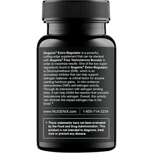 Nugenix Estro-Regulator - DIM Supplement, Estrogen Blocker for Men and Aromatase Inhibitor, Testosterone Booster - 60 Capsules