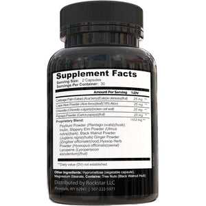 Rockstar Abs Dietary Supplement - Thermogenic Ab Fat Burner, Hyper Metabolizer - Belly Fat & 6 Pack Support, Weight Loss, GLP-1 & Metabolism Booster Pills for Men & Women – Targeted Abdominal Fat Loss