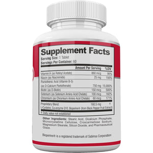 Acnetame Acne Pills- Acne Tame Supplement- Clear Skin Vitamins Pill for Oily Skin Treatment, Hormonal Blemishes, anti Spots & Cystic Acnes Supplements for Women, Men, Teens & Adults- 60 Oral Tablets