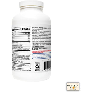 Equate Vision Formula 50+ Softgel Dietary Supplement, 300 Count + Me Gusta Sticker
