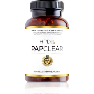PAPCLEAR Physician Formulated | All Natural Immune Support Supplement | Advanced Powerful Immunity Booster | 21 Vitamins & Nutrients with Organic Shiitake Mushroom & Lycopene | 90 Capsules | Pack of 1