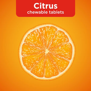 Amazon Basic Care - Chewable Tablets, Immune Support Citrus Chew Tablets, 116 Count