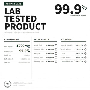 Urolithin a 1000Mg Supplement - 99.9% High Purity for Cellular Vitality, Longevity & Muscle Support - 120 Capsules, 60-Day Supply - Non-Gmo, Third Party Tested