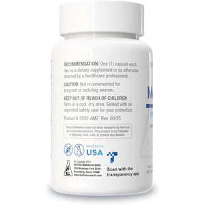 Biotics Research Meda Stim Support Endocrine Function, Nutritional Support for the Thyroid Gland, Healthy T3, T4, Thyroxine Levels, Metabolic Health, Contains Iodine, Selenium, Magnesium, 100 Capsules