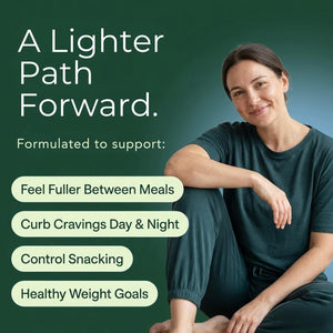 Natural Appetite Suppressant for Women & Men – Non-Stimulant Satiety Support & Holistic Daily Formula. Helps Control Hunger & Curb Cravings Naturally – 60 Veggie Capsules